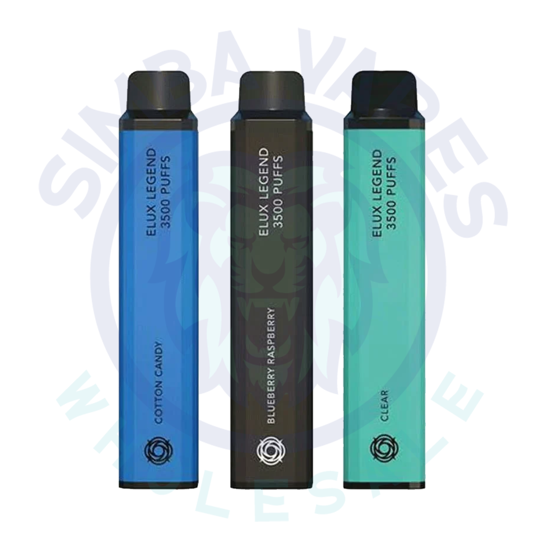 Elux Legend 3500 Puffs Disposable Vape (Caja de 10)