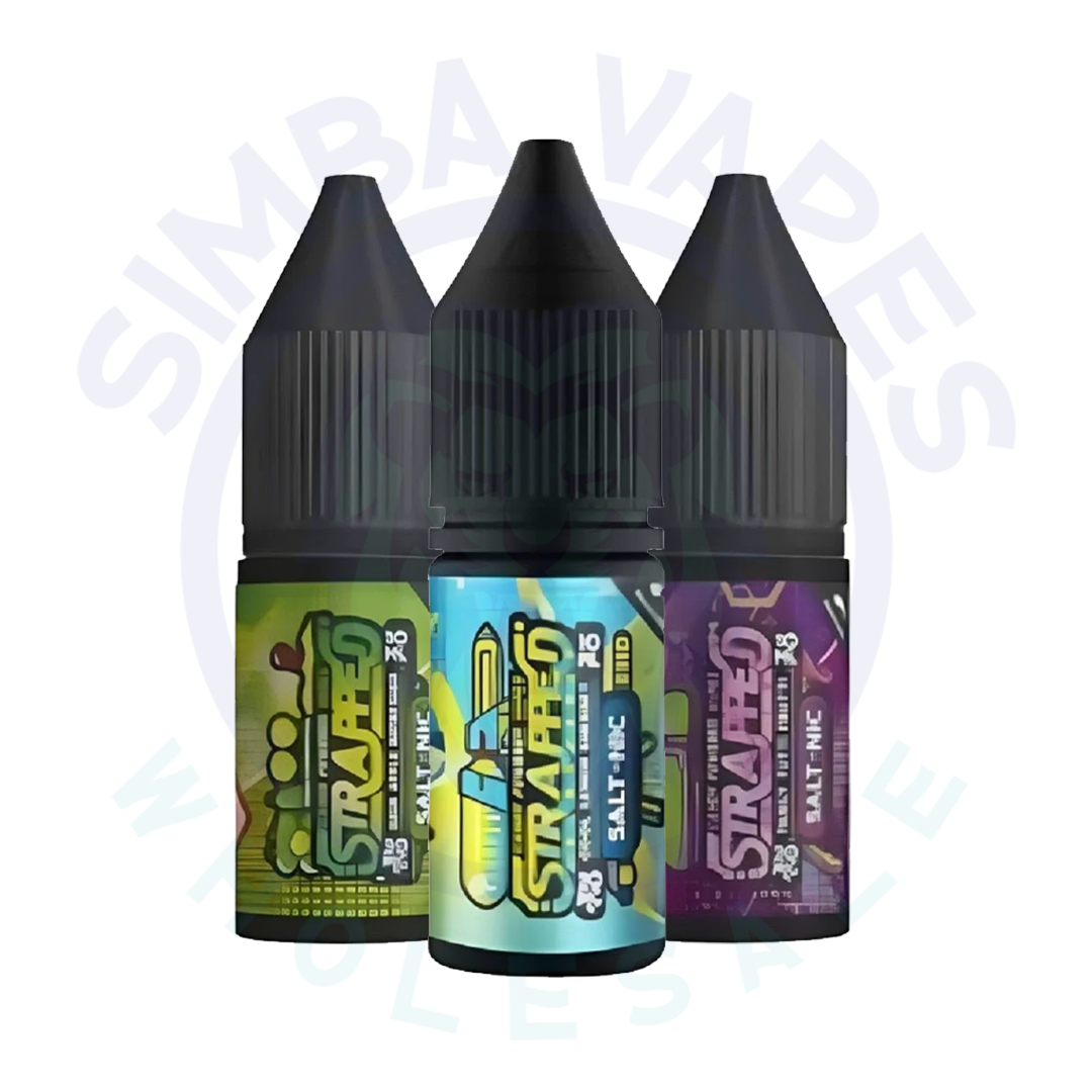 Strapped 10ML Nic Salt (Pack Of 10)