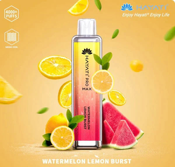 Hayati Pro Max 4000 Watermelon Lemon Burst Flavour