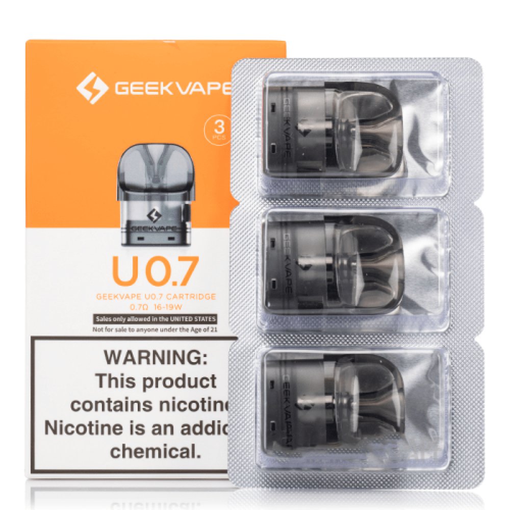 Geekvape U Replacement Pods - 3pack