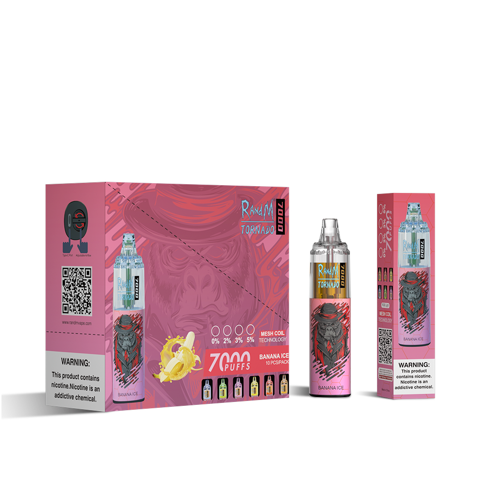 RAndM Tornado 7000 Puffs Disposable Vape (Caja de 10)