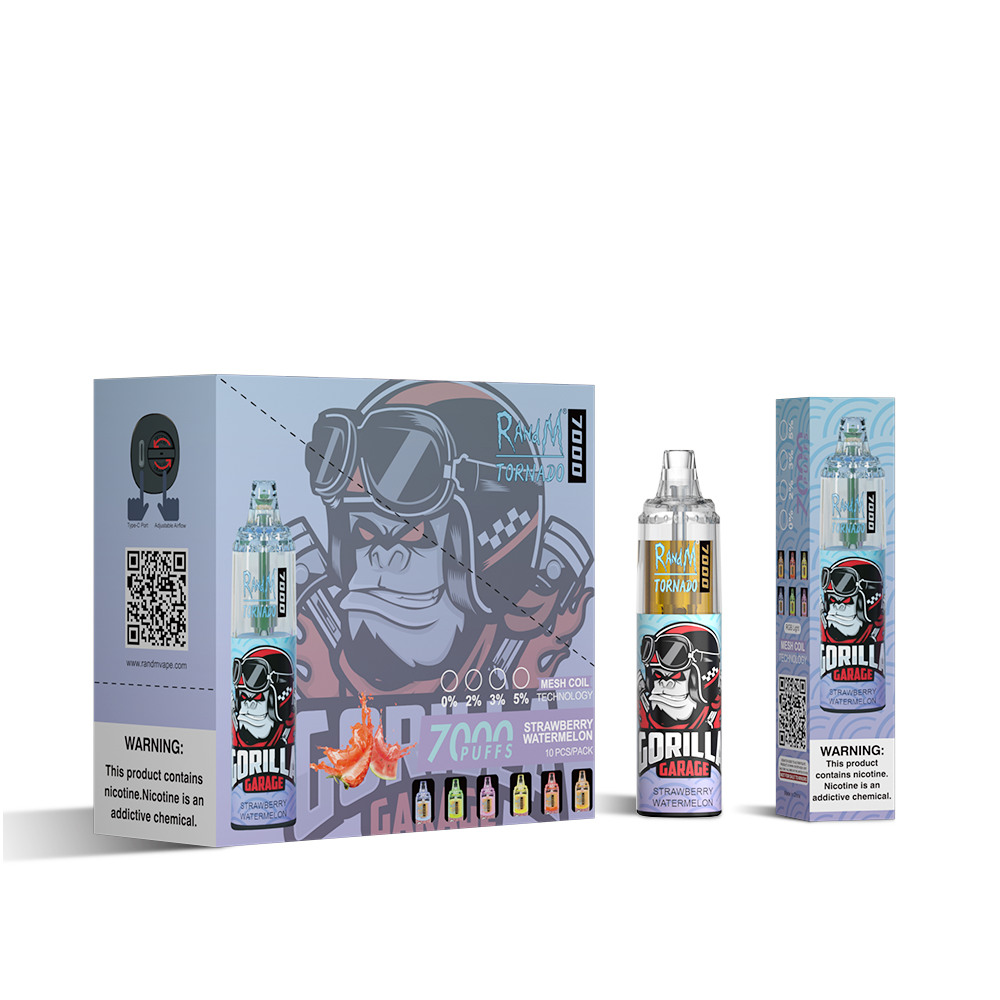 RAndM Tornado 7000 Puffs Disposable Vape (Caja de 10)