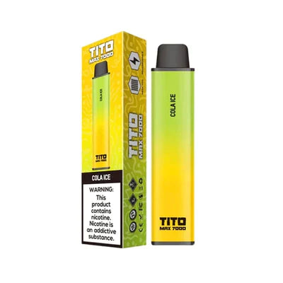 Tito Max 7000 Disposable Vape Pod Device Box of 10