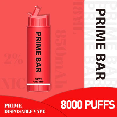 Prime Bar 8000 Disposable Vape Pod Device (Caja de 10)