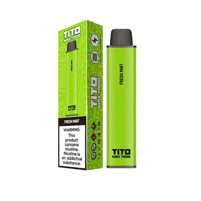 Tito Max 7000 Disposable Vape Pod Device Box of 10