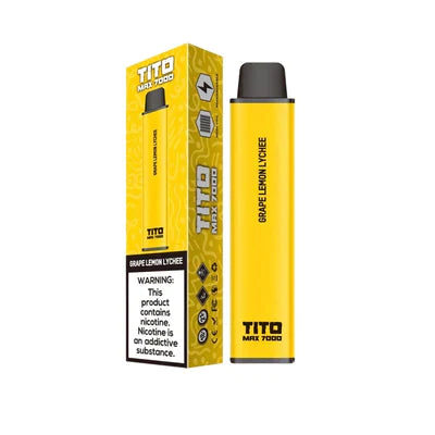 Tito Max 7000 Disposable Vape Pod Device Box of 10