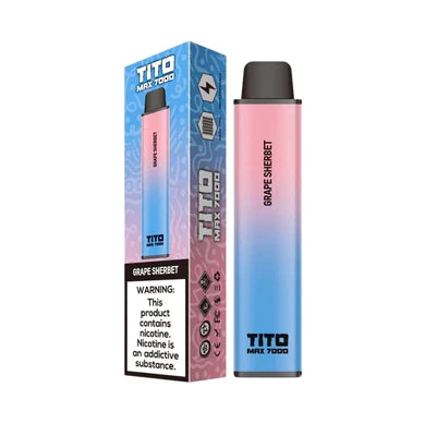 Tito Max 7000 Disposable Vape Pod Device Box of 10