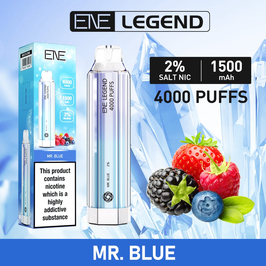 ENE Elux Legend 4000 Puffs Disposable Vape - (Caja de 10)