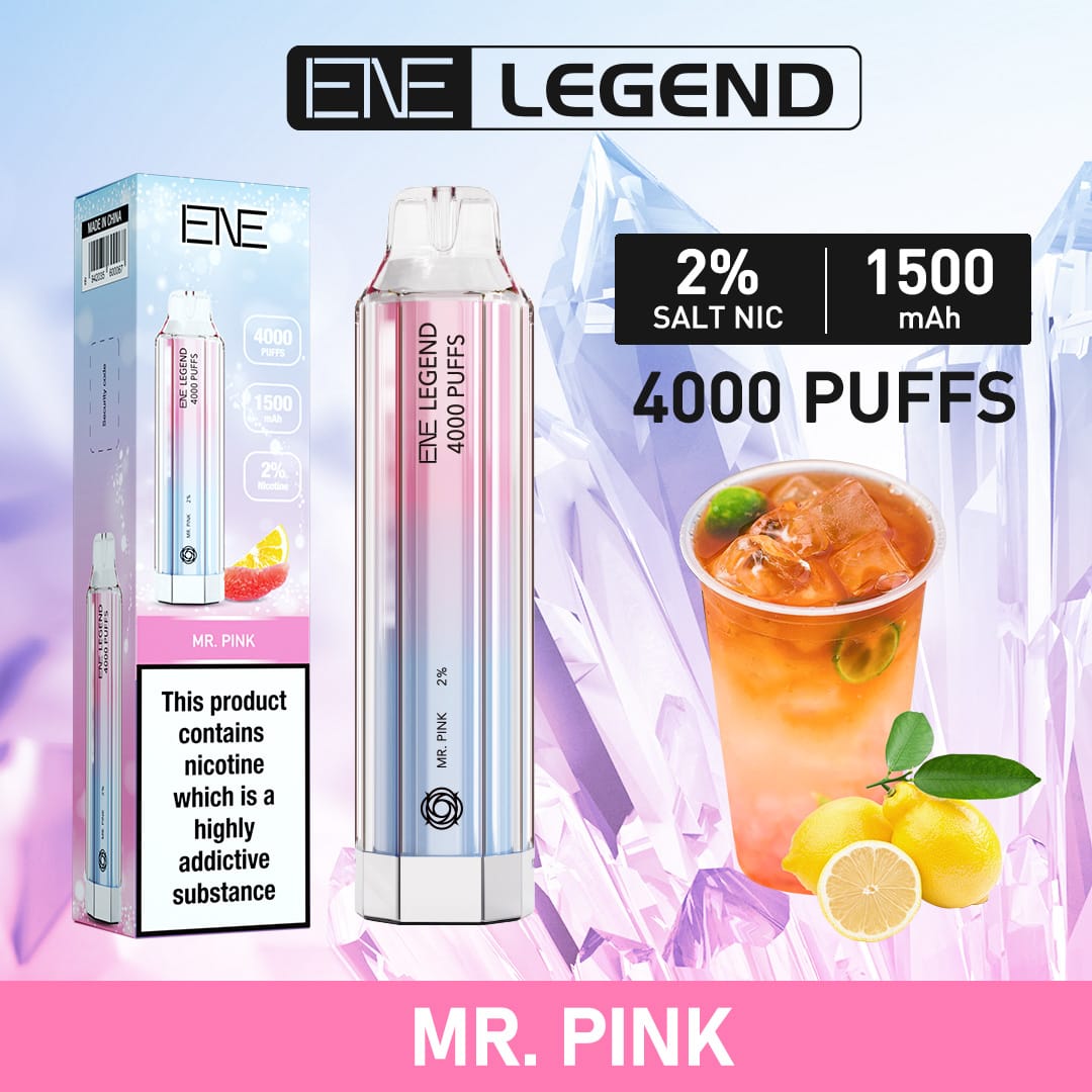 ENE Elux Legend 4000 Puffs Disposable Vape - (Caja de 10)