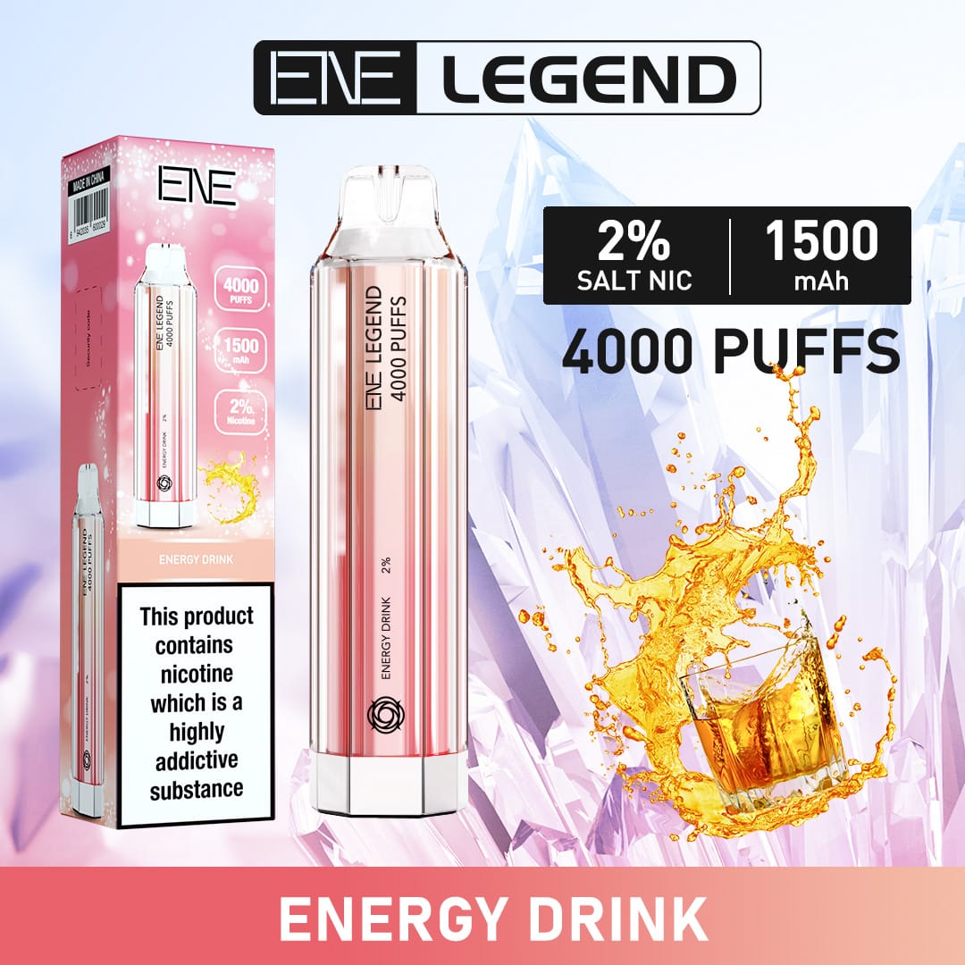 ENE Elux Legend 4000 Puffs Disposable Vape - (Caja de 10)