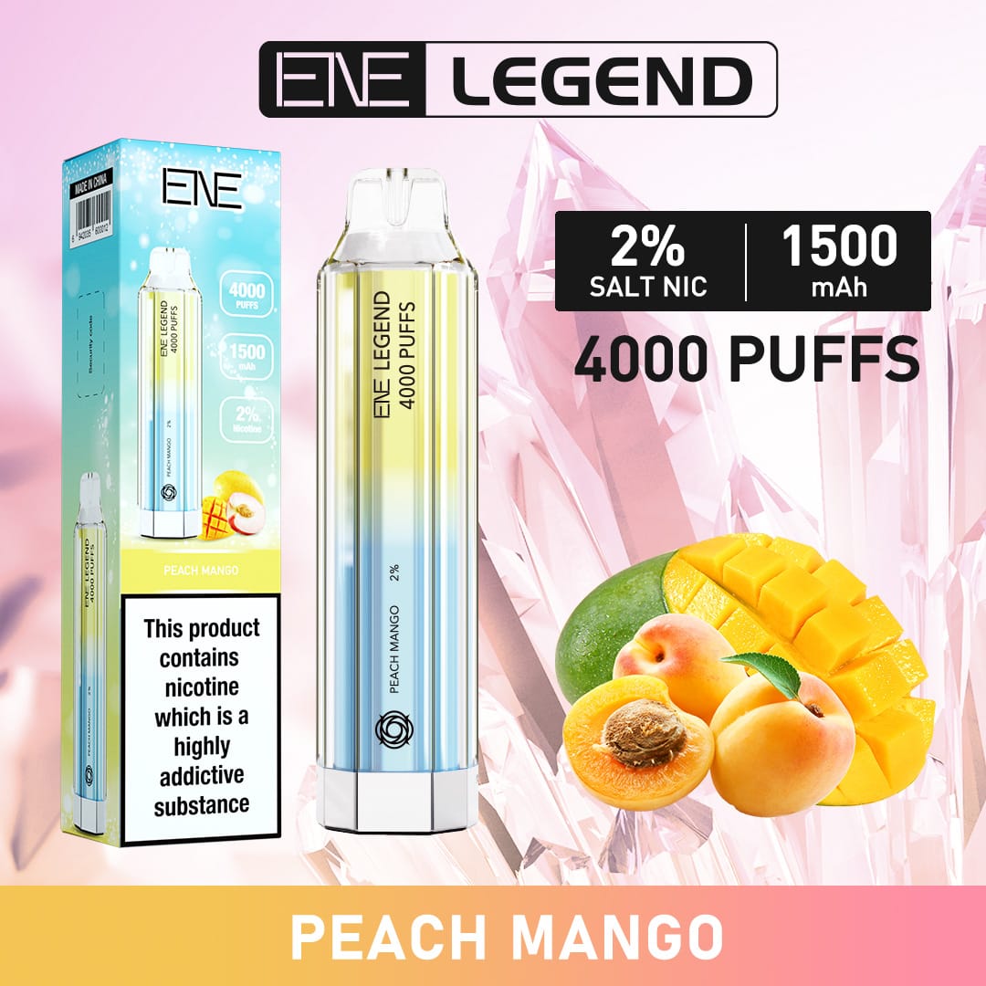 ENE Elux Legend 4000 Puffs Disposable Vape - (Caja de 10)