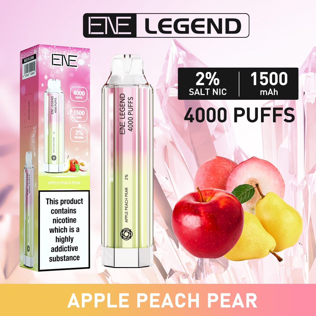 ENE Elux Legend 4000 Puffs Disposable Vape - (Caja de 10)