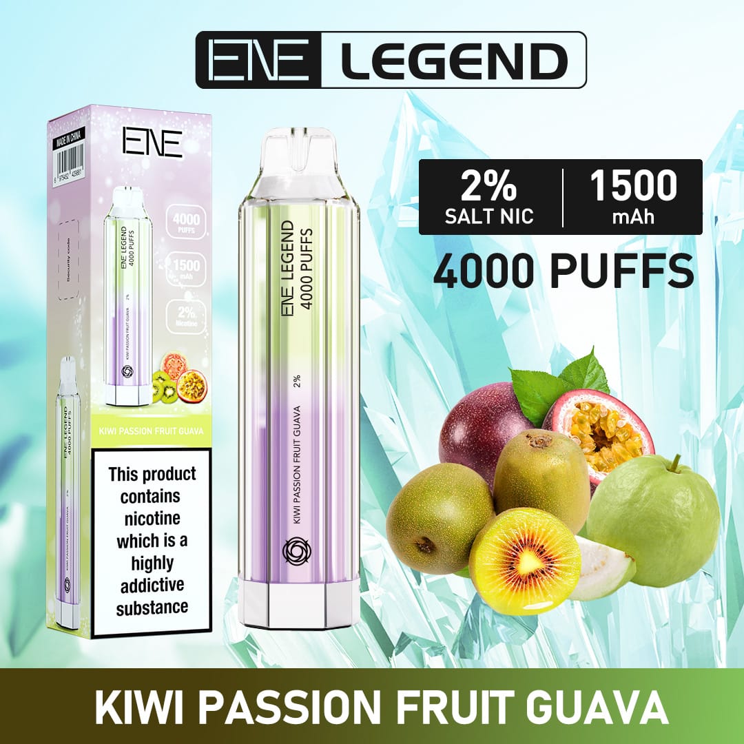 ENE Elux Legend 4000 Puffs Disposable Vape - (Caja de 10)