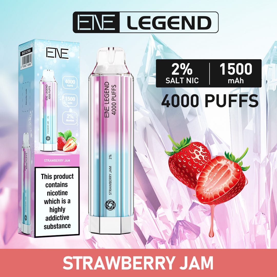 ENE Elux Legend 4000 Puffs Disposable Vape - (Caja de 10)