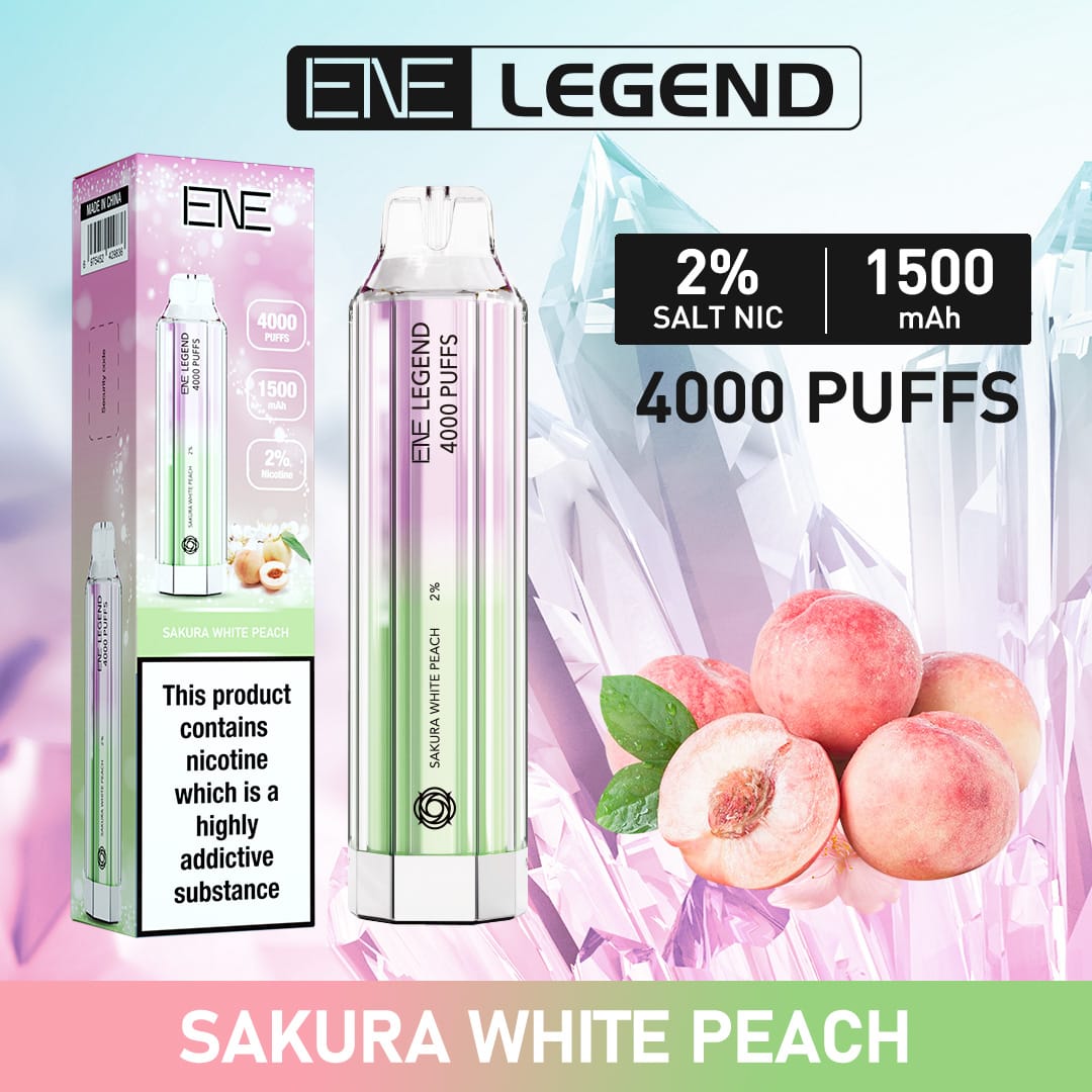 ENE Elux Legend 4000 Puffs Disposable Vape - (Caja de 10)