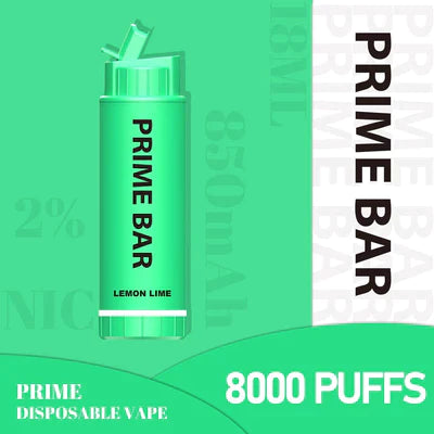 Prime Bar 8000 Disposable Vape Pod Device (Caja de 10)