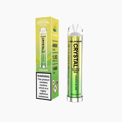 Super Crystal Xtreme Max 4000 Disposable Vape Pod Pack of 10