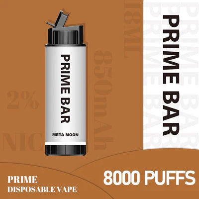 Prime Bar 8000 Disposable Vape Pod Device (Caja de 10)