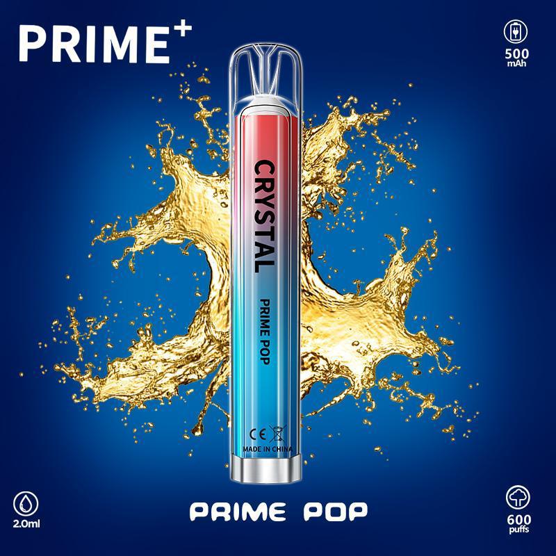 Crystal Prime Plus 600 Puffs (Caja de 10)