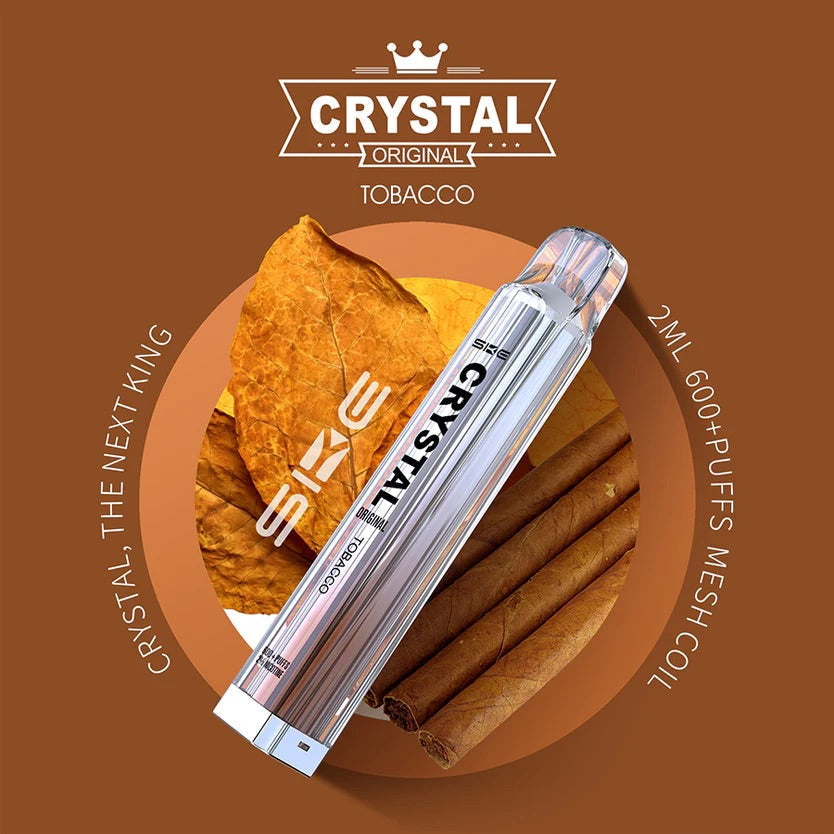 SKE Crystal Bar 600 Puffs Disposable Vape (Caja de 10)