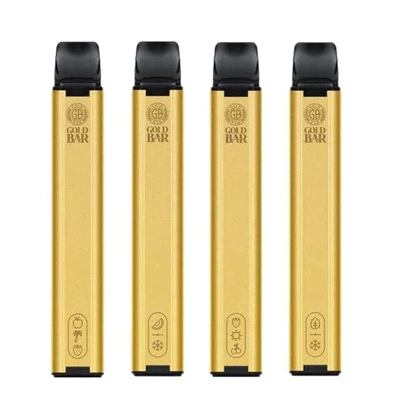 Gold Bar 600 Disposable Vape Puff Pod (Caja de 10)