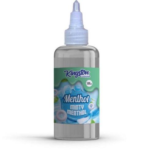 Kingston E-liquids Menthol 500ml Shortfill - #Simbavapes#