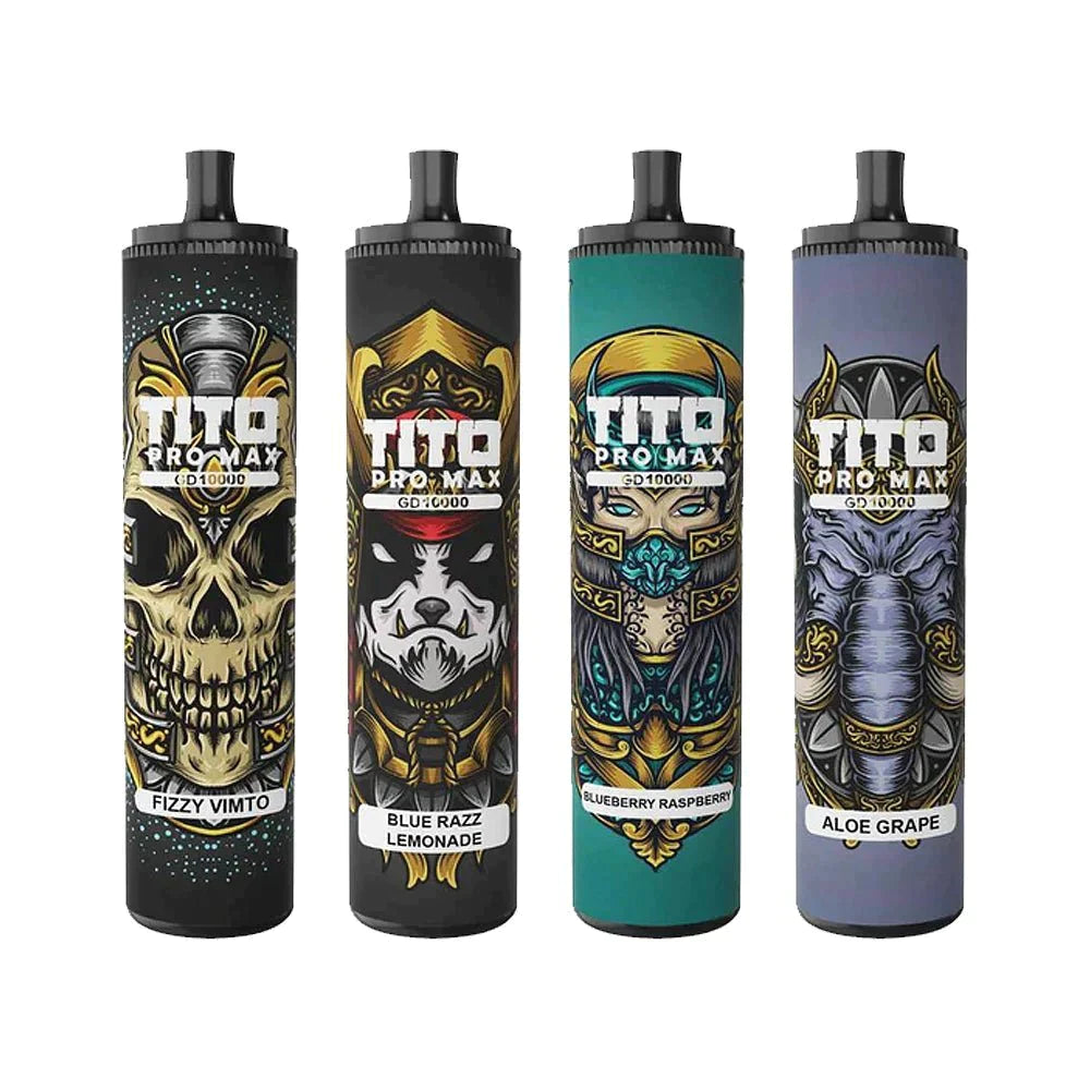 Tito Pro Max GD 10000 Disposable Vape Pod (Caja de 10)